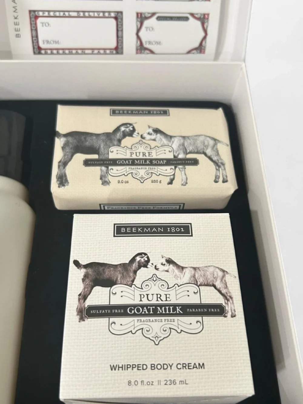 Rare Beekman 1802 Pure Goat Milk Bath & Body Bounty Box Gift Set Lot - As-Is